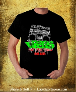 ChiTown ViBES Destress Shirt Design Zoom